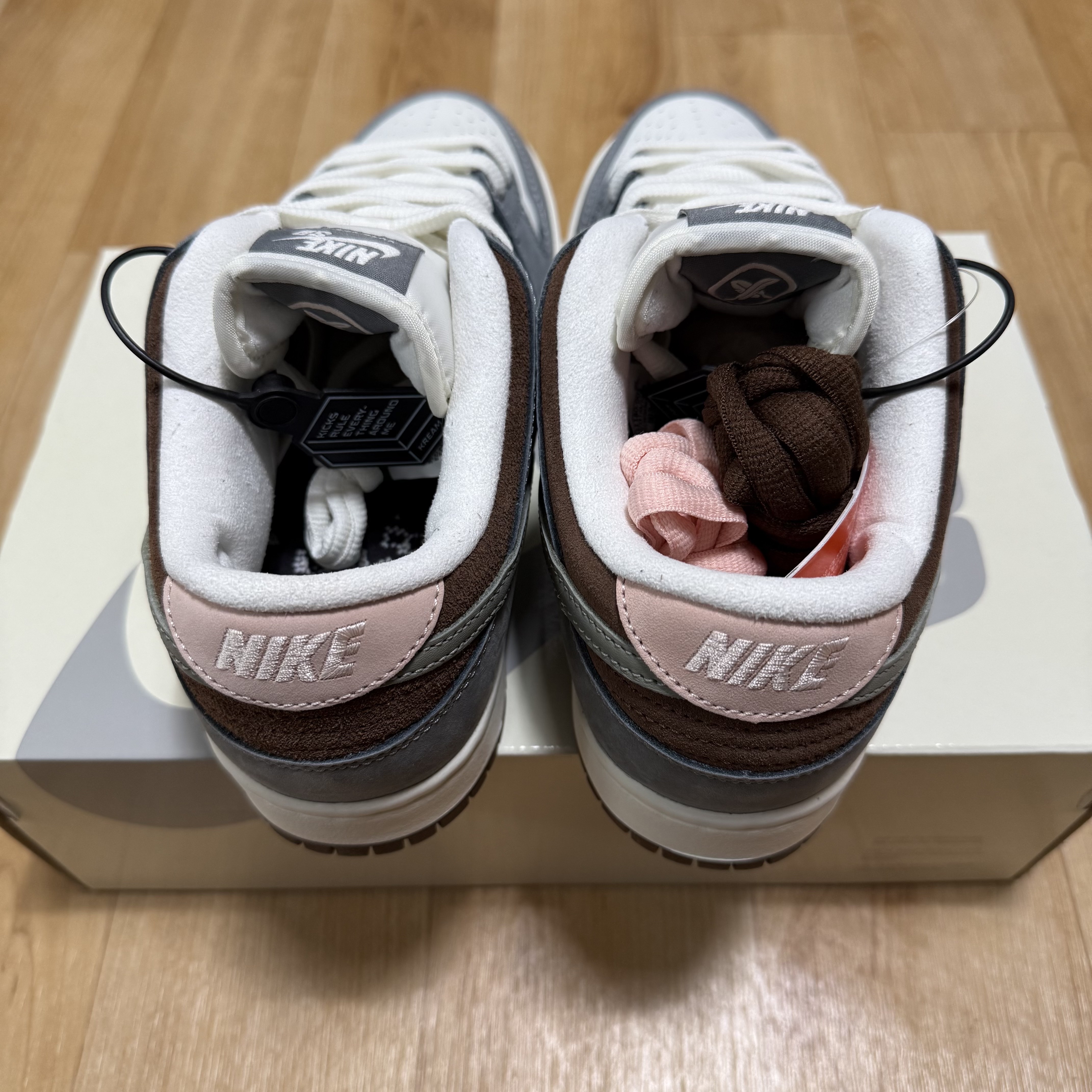Nike x Yuto Horigome SB Dunk Low Wolf Grey 착용 스타일 - 3
