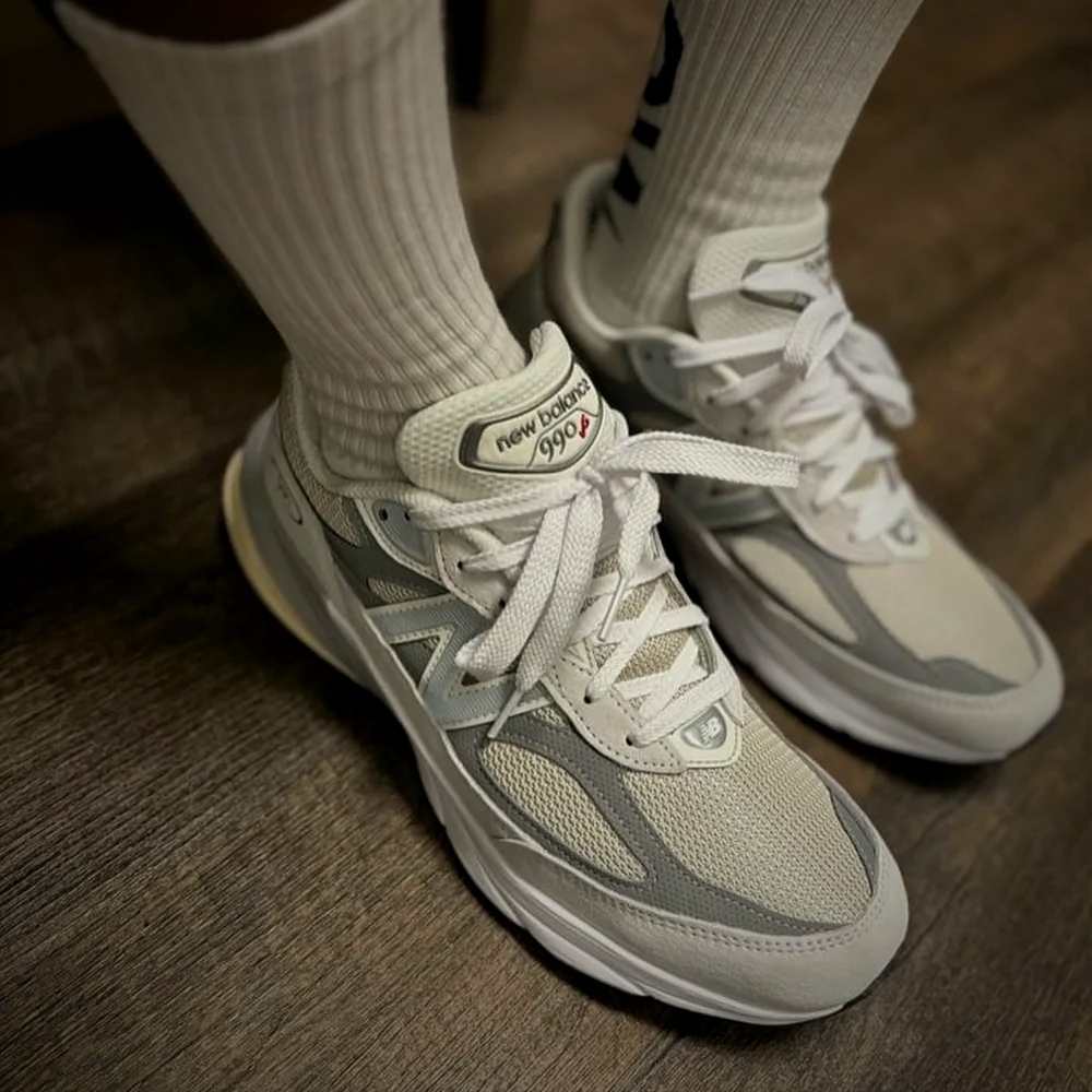 New Balance 990v6 Made in USA Reflection Marblehead 착용 스타일