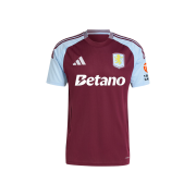 Adidas Aston Villa FC 2024/25 Home Jersey Maroon Glow Blue - US Sizing (Non Marking Ver.)