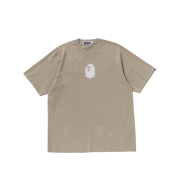 BAPE Pigment Print Ape Head Relaxed Fit T-Shirt Olive Drab