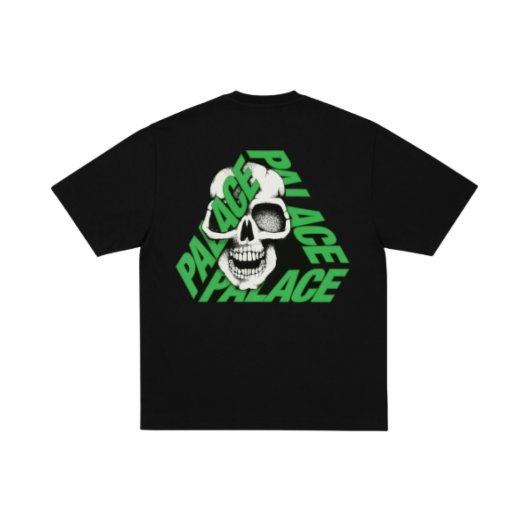팔라스 P3 스컬 티셔츠 블랙 - 25SS | Palace | KREAM