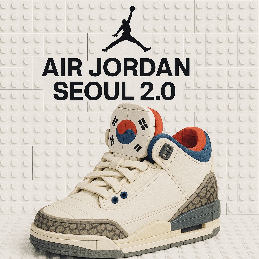 Jordan 3 Retro Seoul 2.0 착용 스타일 - 1