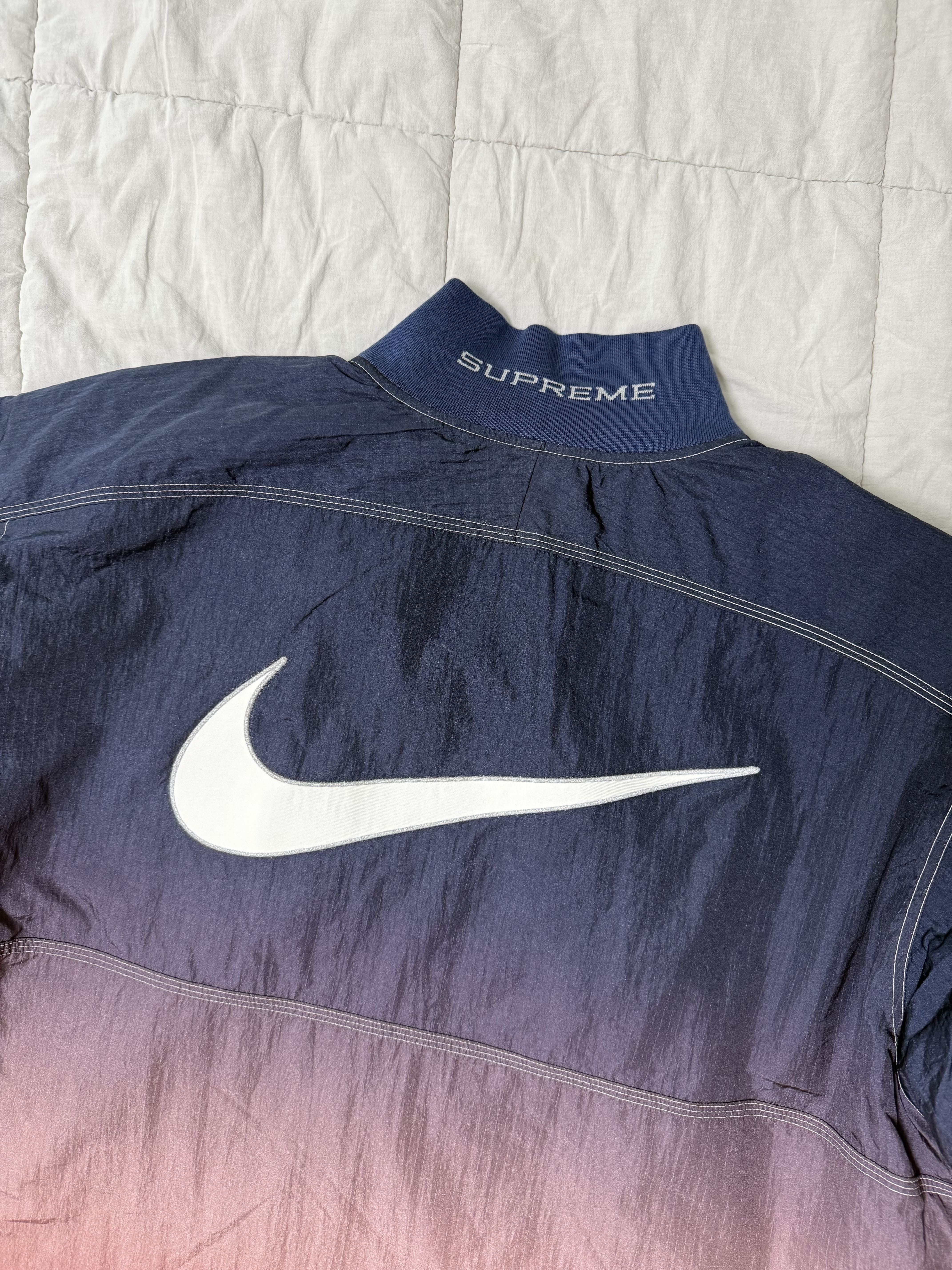 Supreme x Nike Ripstop Pullover Multicolor - 24SS 착용 스타일 - 1