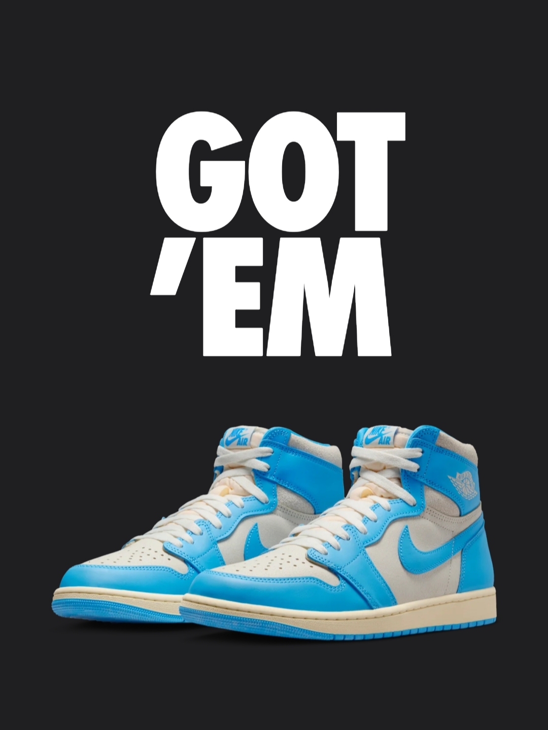 Jordan 1 Retro High OG UNC Reimagined 착용 스타일