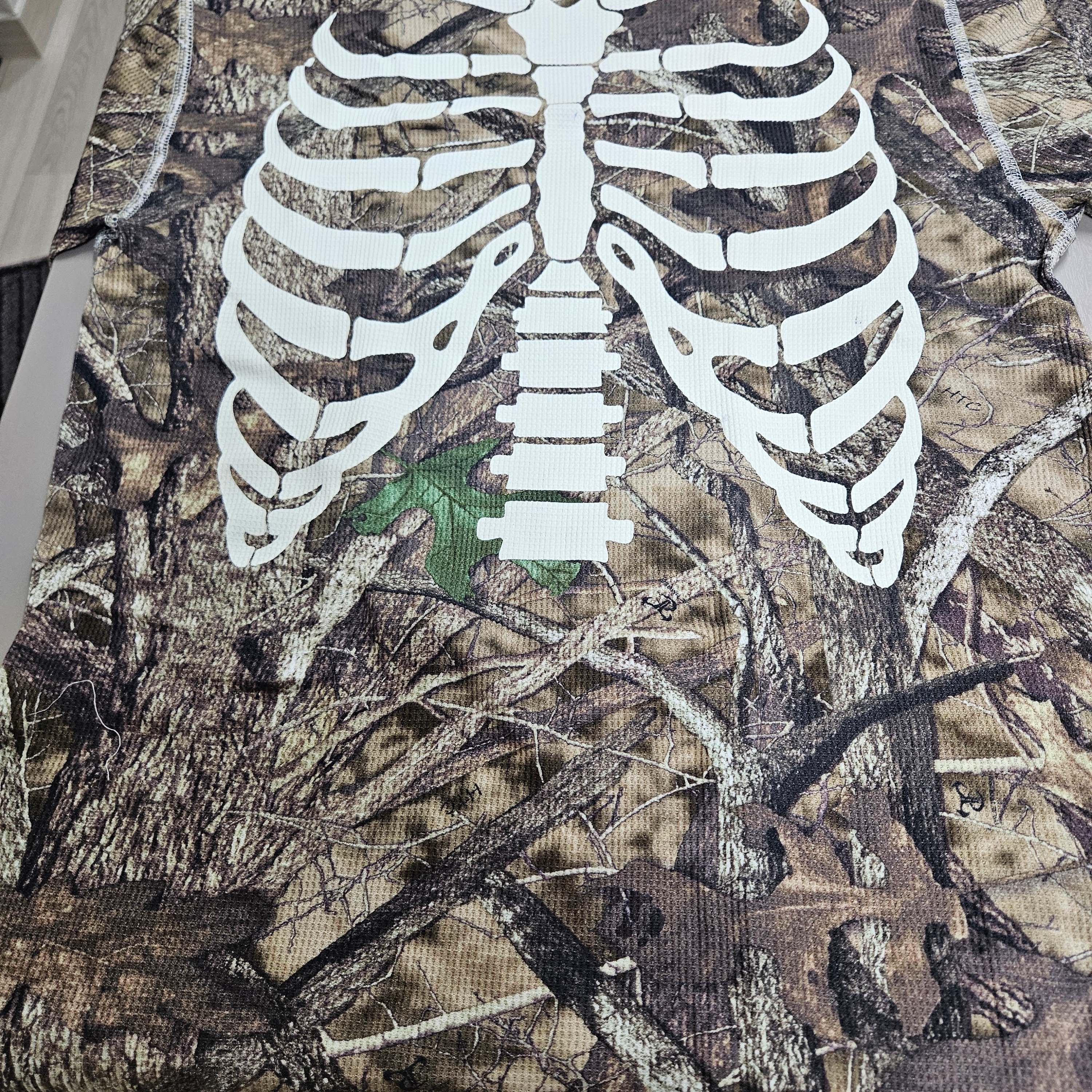 Supreme Hanes Bones Thermal Crew TrueTimber HTC Fall Camo (1 Pack) - 24FW 착용 스타일 - 1