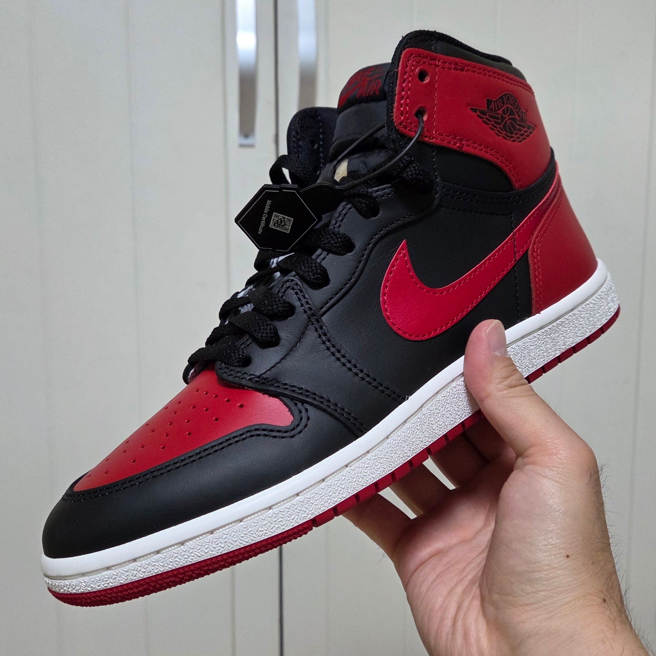 Jordan 1 High 85 Bred 착용 스타일