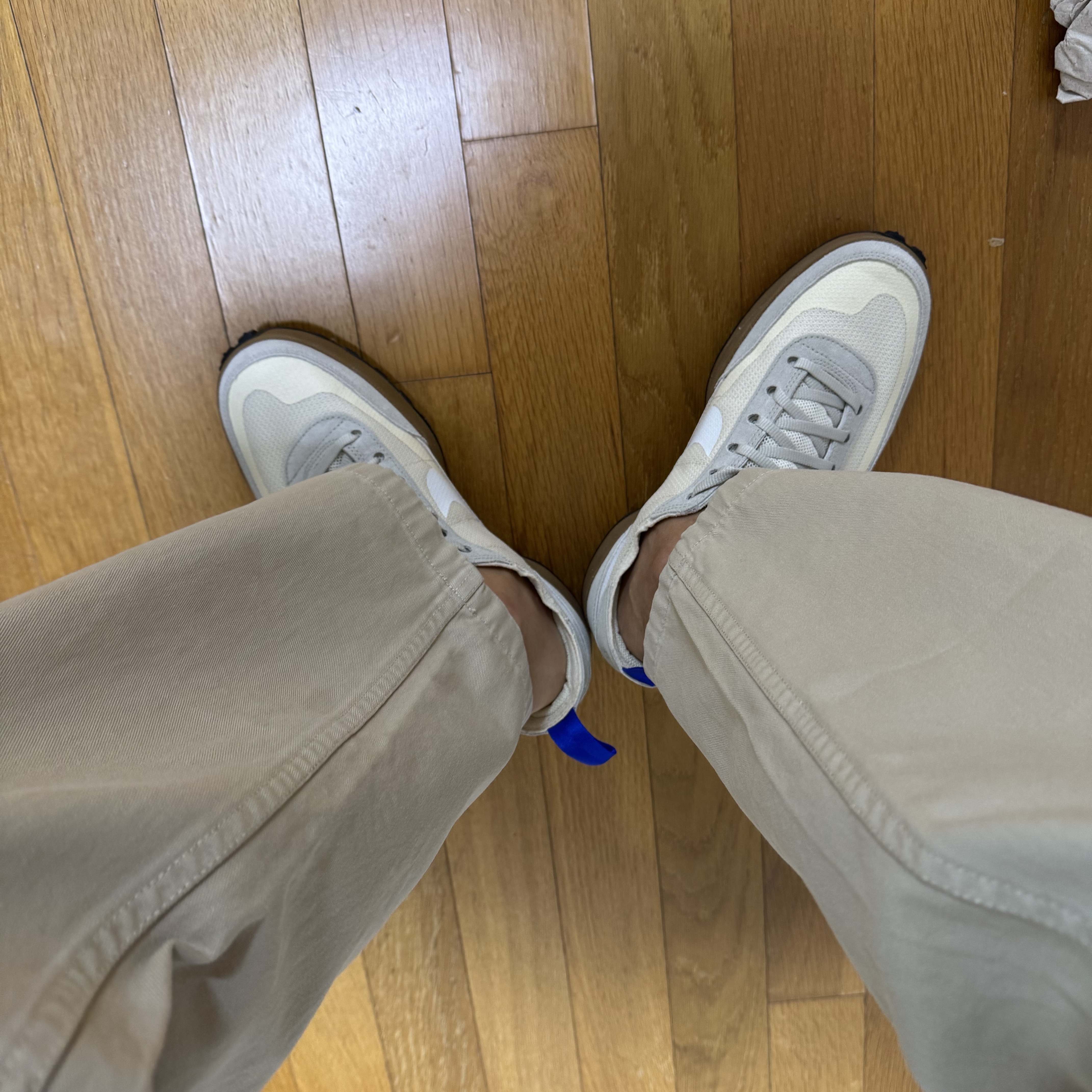 Nike x Tom Sachs General Purpose Shoe Light Cream 착용 스타일