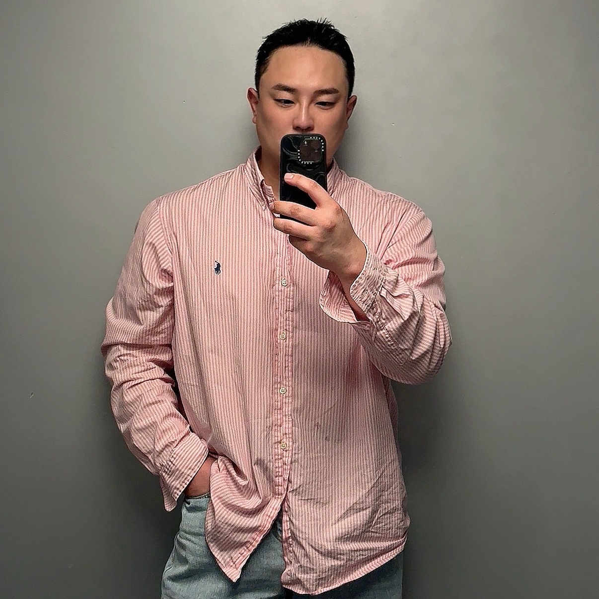 Puma Palermo Special Pink Delight Green, [30%적립] Polo Ralph Lauren Custom Fit Oxford Shirt Pink 착용 스타일