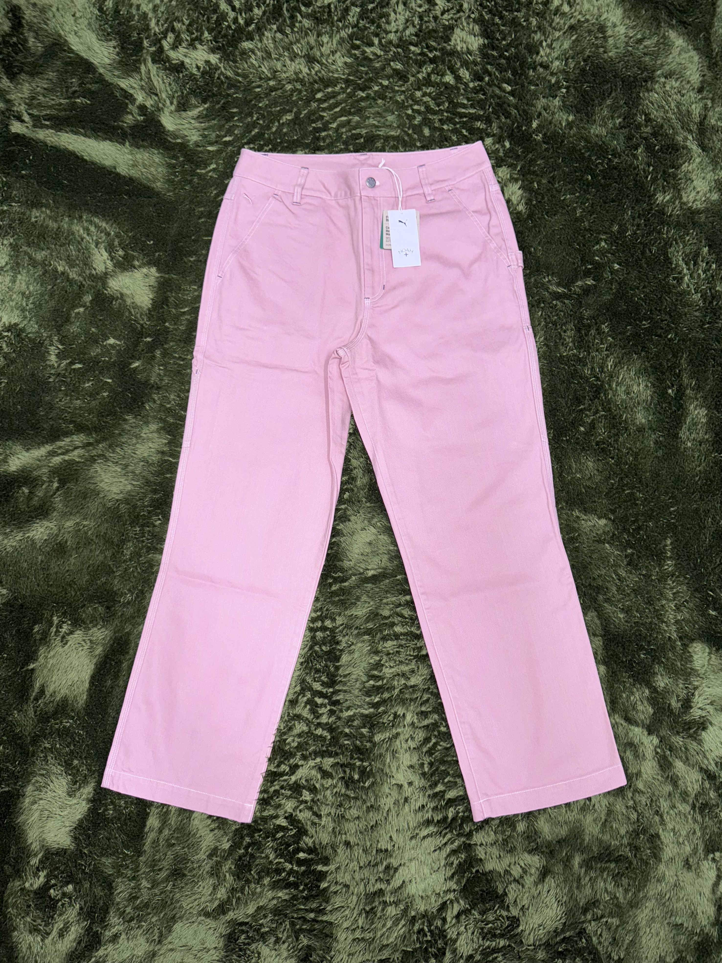 Puma x Noah Painter Pants Pink 착용 스타일 - 1