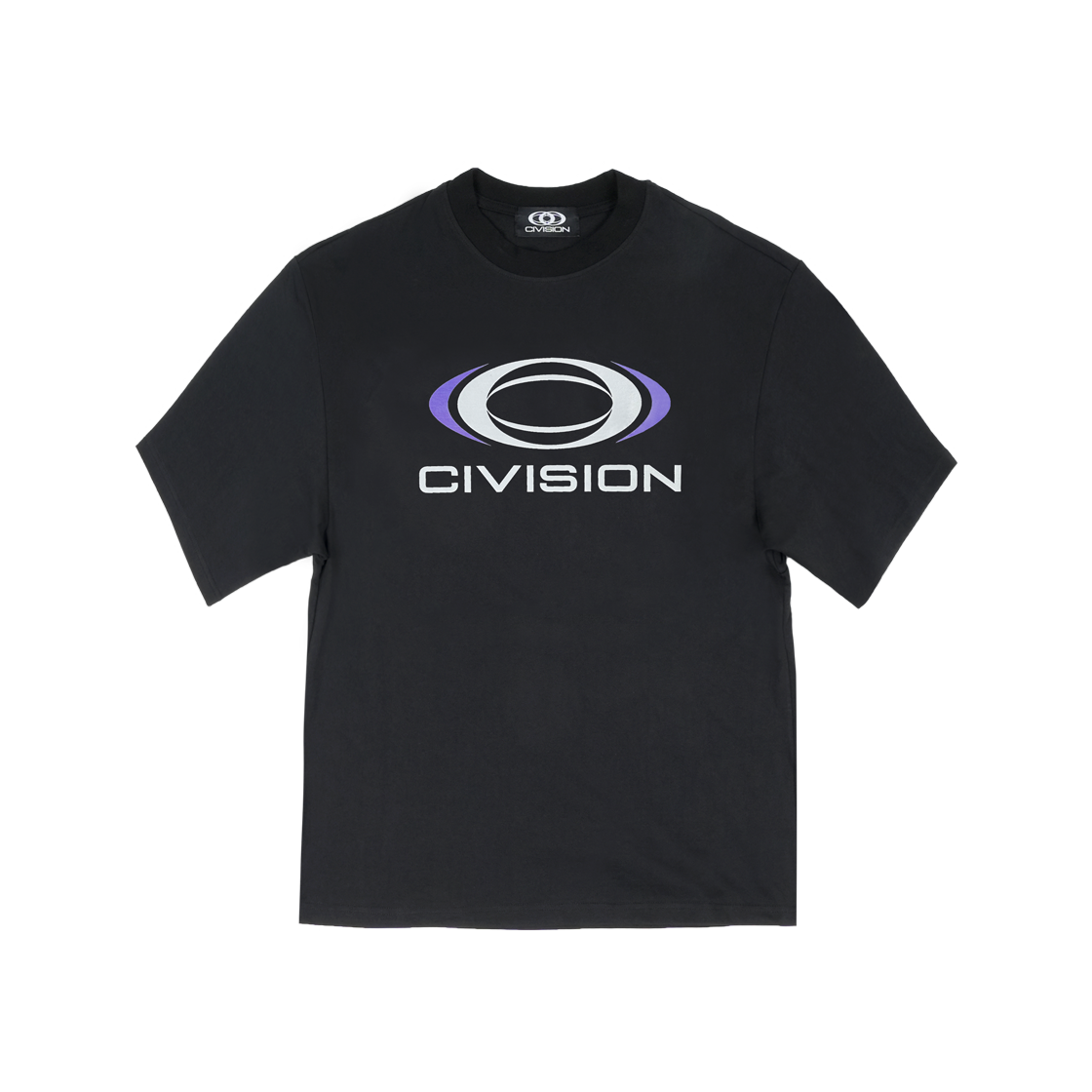 씨비전 바이 씨에스씨 아이코닉 티셔츠 블랙(Civision by CSC Iconic T-Shirt Black)