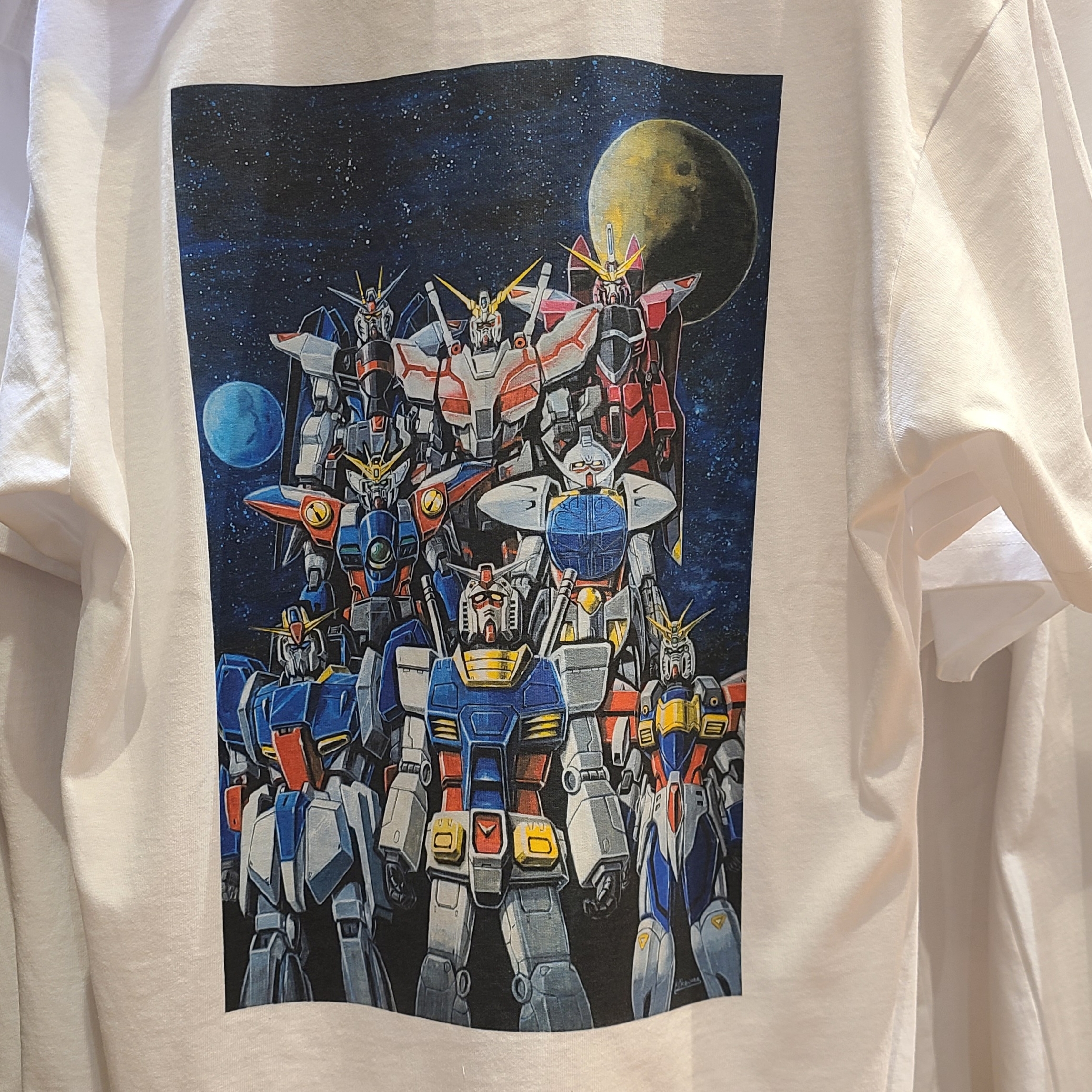 Uniqlo UT x Gundam Graphic T-Shirt C Black - KR, Uniqlo UT x Gundam Graphic T-Shirt B Black - KR 착용 스타일 - 6