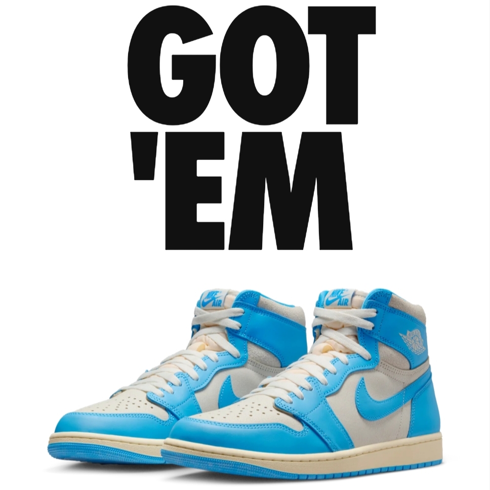 Jordan 1 Retro High OG UNC Reimagined 착용 스타일