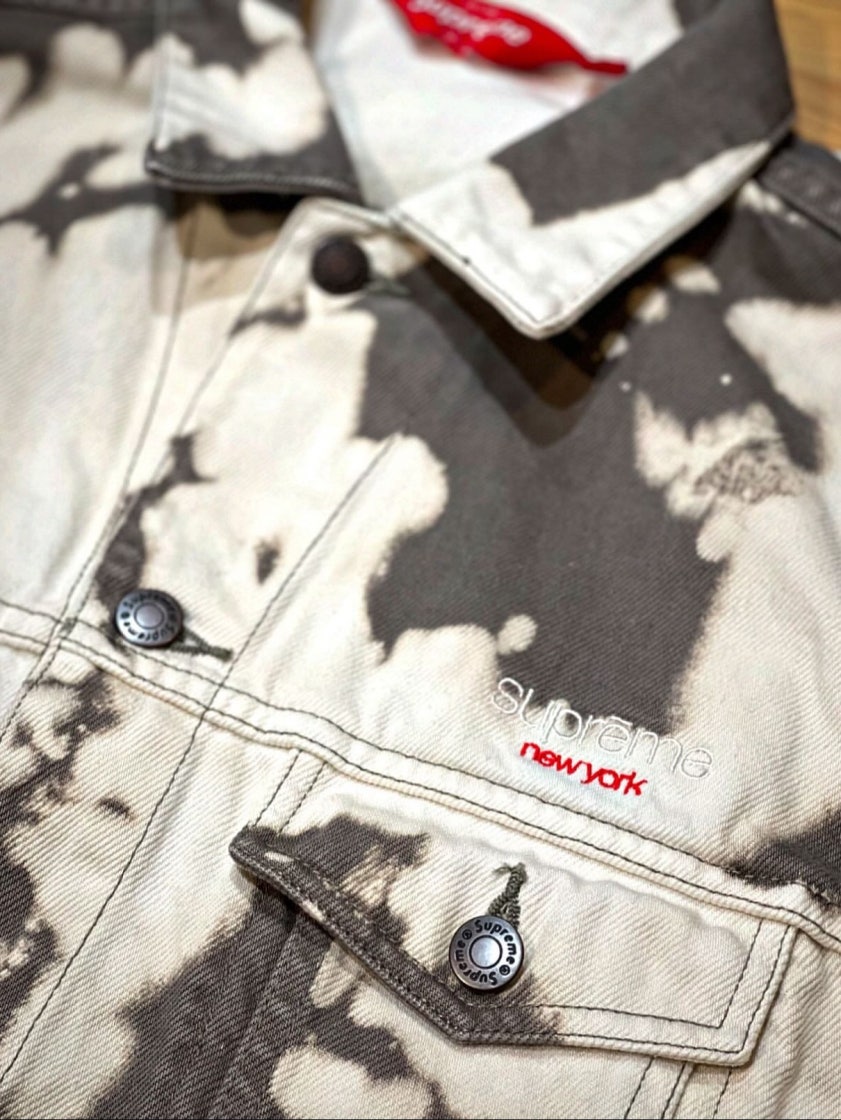 ジャケット・アウター Supreme DenimTrucker Jacket Bleached25ss Supreme DenimTrucker Jacket Bleached25ss HOT ! Supreme Denim