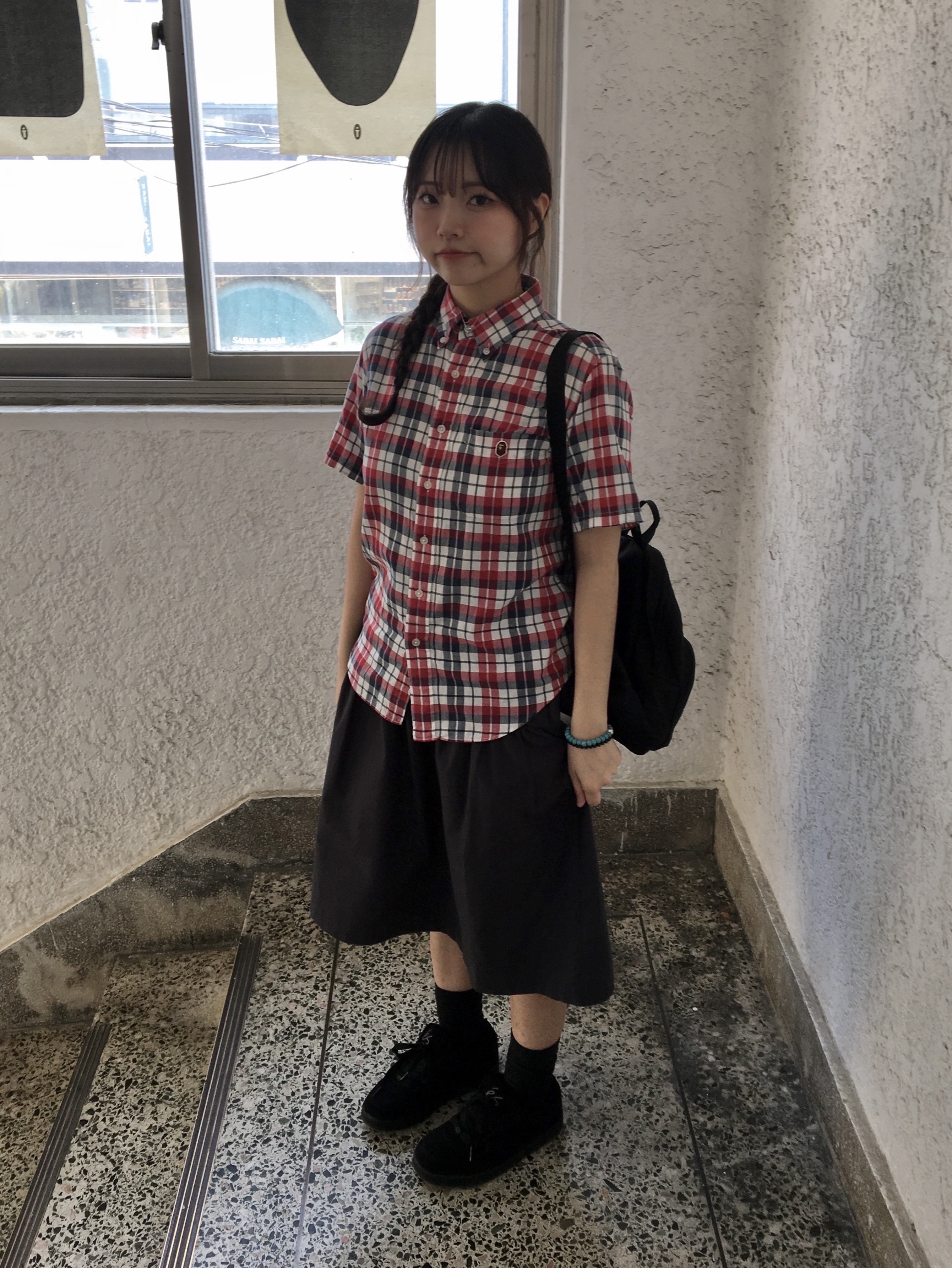 Jansport Half Pint Mini Backpack Black 착용 스타일