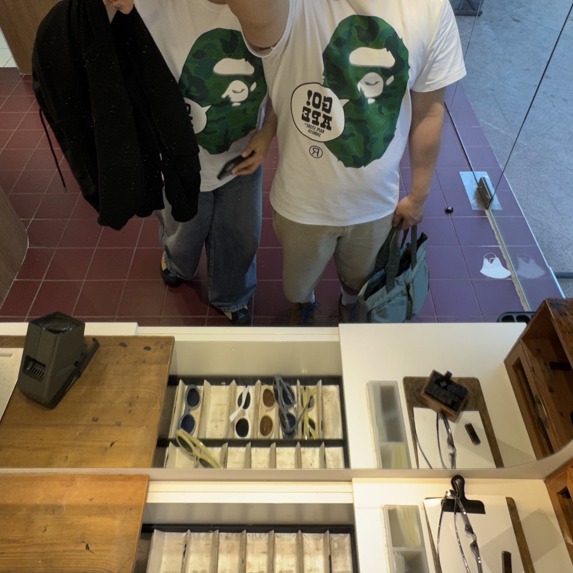 Porter Tanker Tote Bag Sage Green, Keen Jasper Rocks SP Sneakers Beige 착용 스타일 - 2