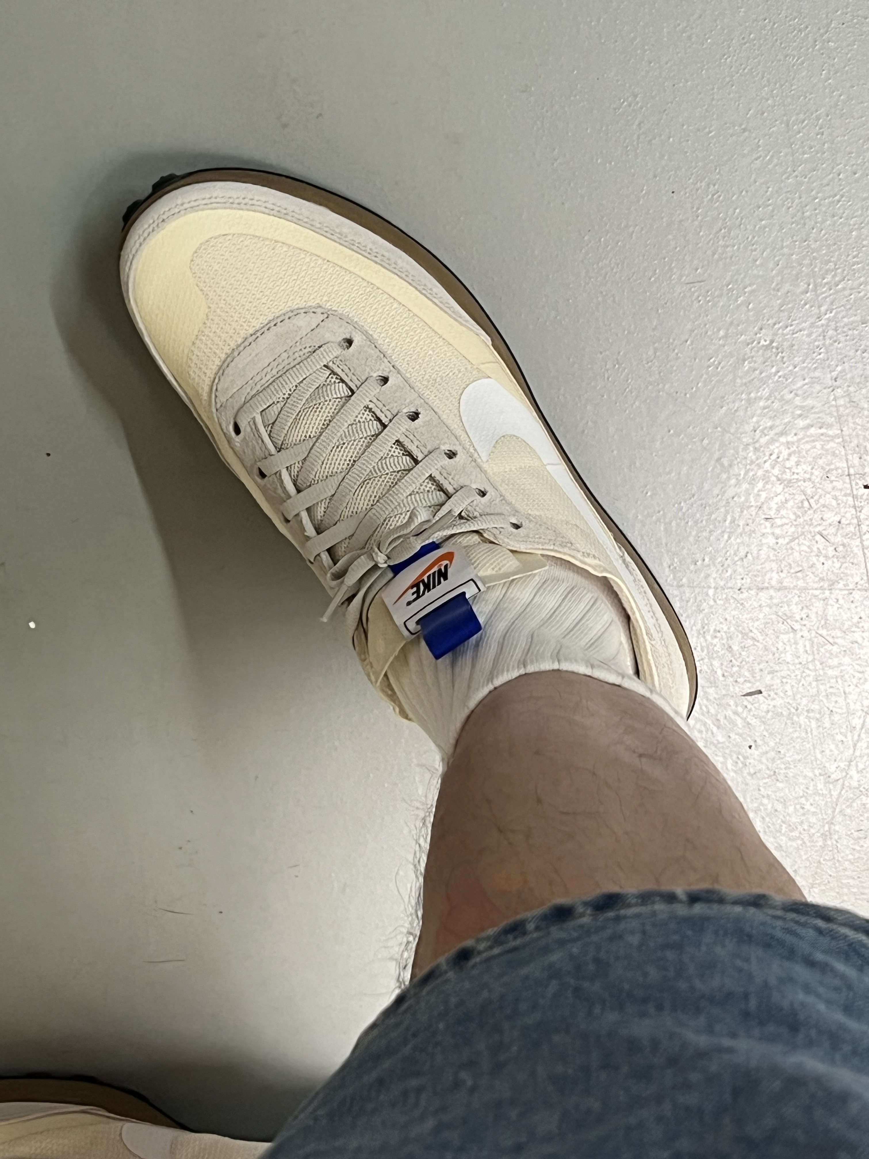Nike x Tom Sachs General Purpose Shoe Light Cream 착용 스타일 - 2