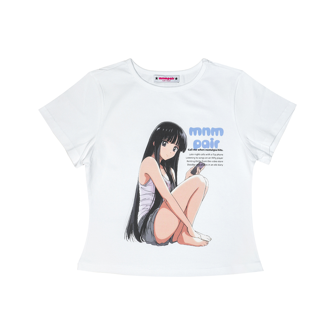 MP25SSTS05WH mnmpair Call Me Tee