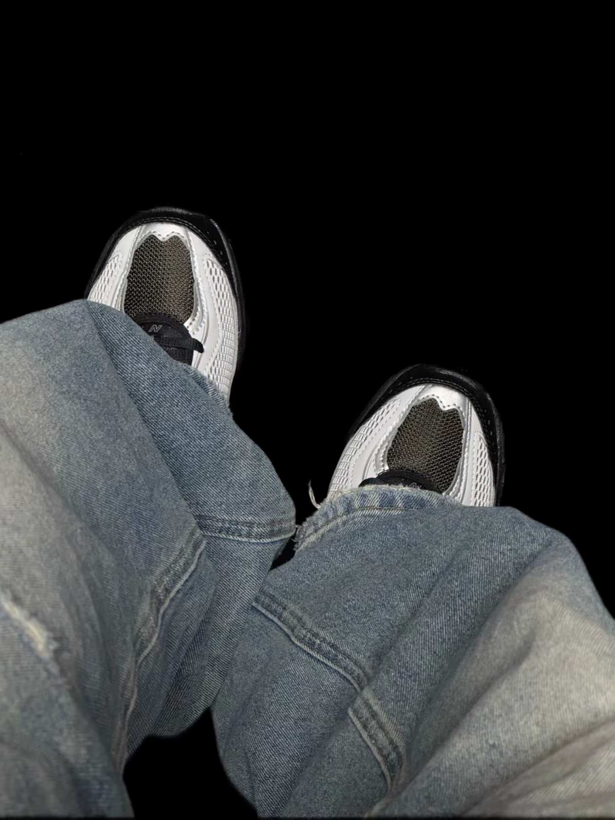 New Balance 509 Black Gray 착용 스타일