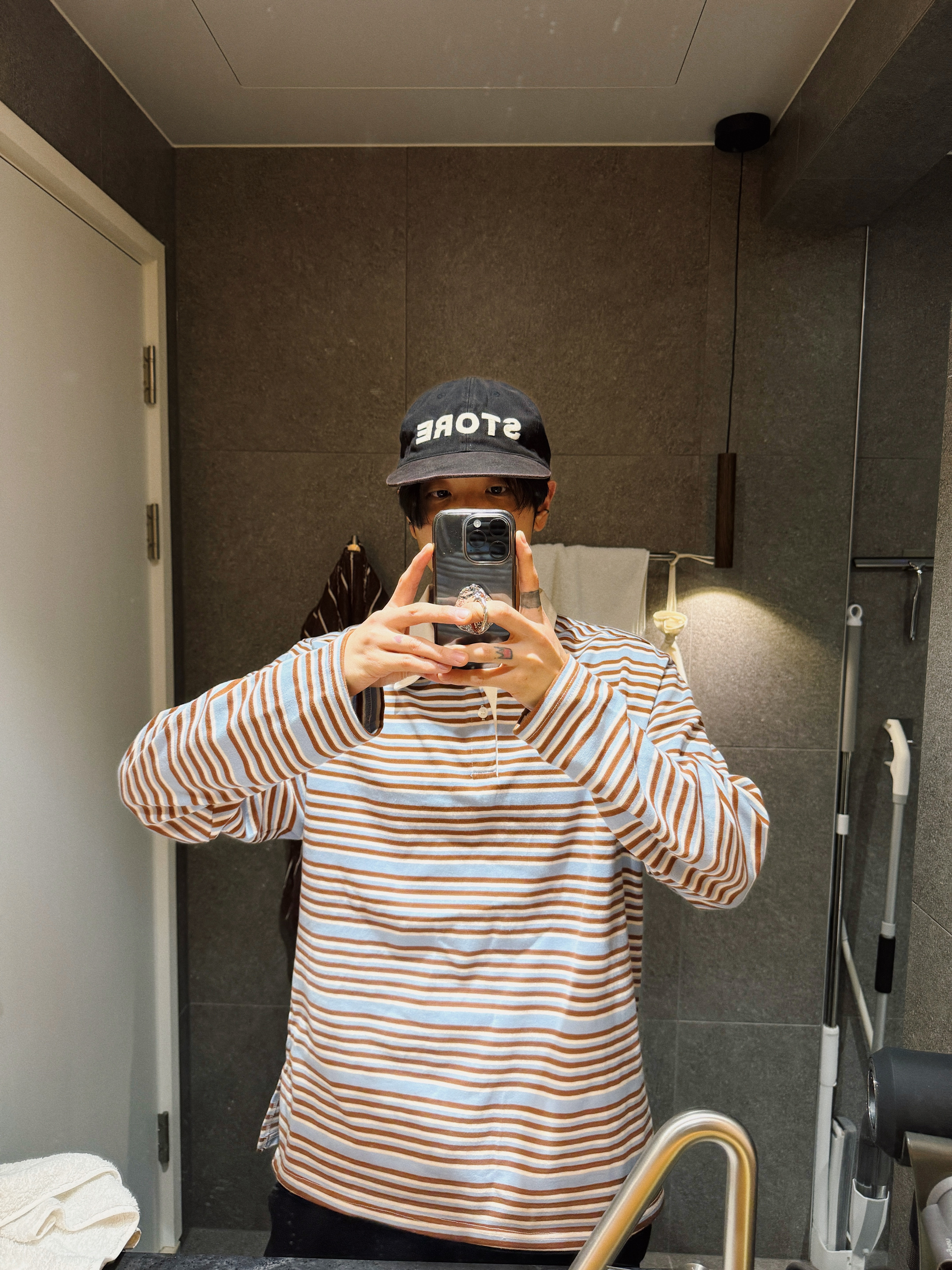 My Name is Peter 6-Panel Peter Cap Charcoal, Bearbrick Disney Toy Story Buzz Lightyear 400% 착용 스타일 - 1