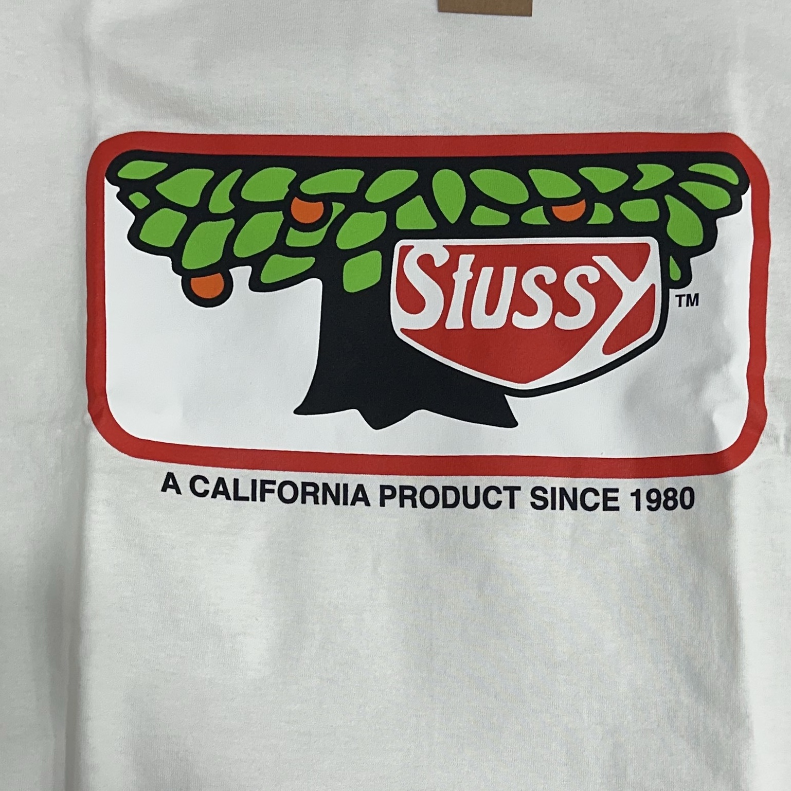 Stussy Orchard T-Shirt White 착용 스타일