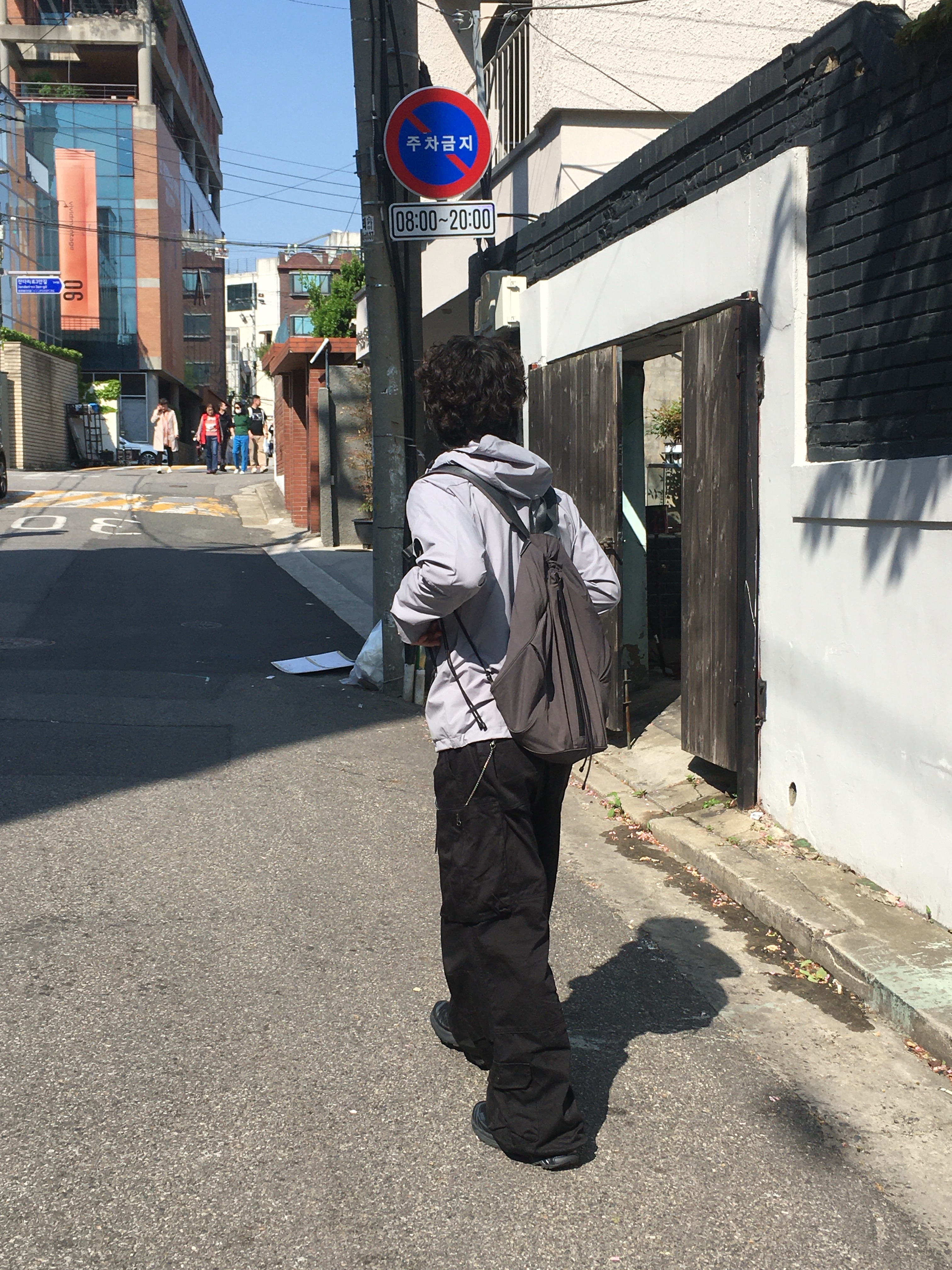C.P. Company CS II Outerwear Jacket Drizzle Grey - 24SS, Hatchingroom Zip Cargo Work Pants Black 착용 스타일
