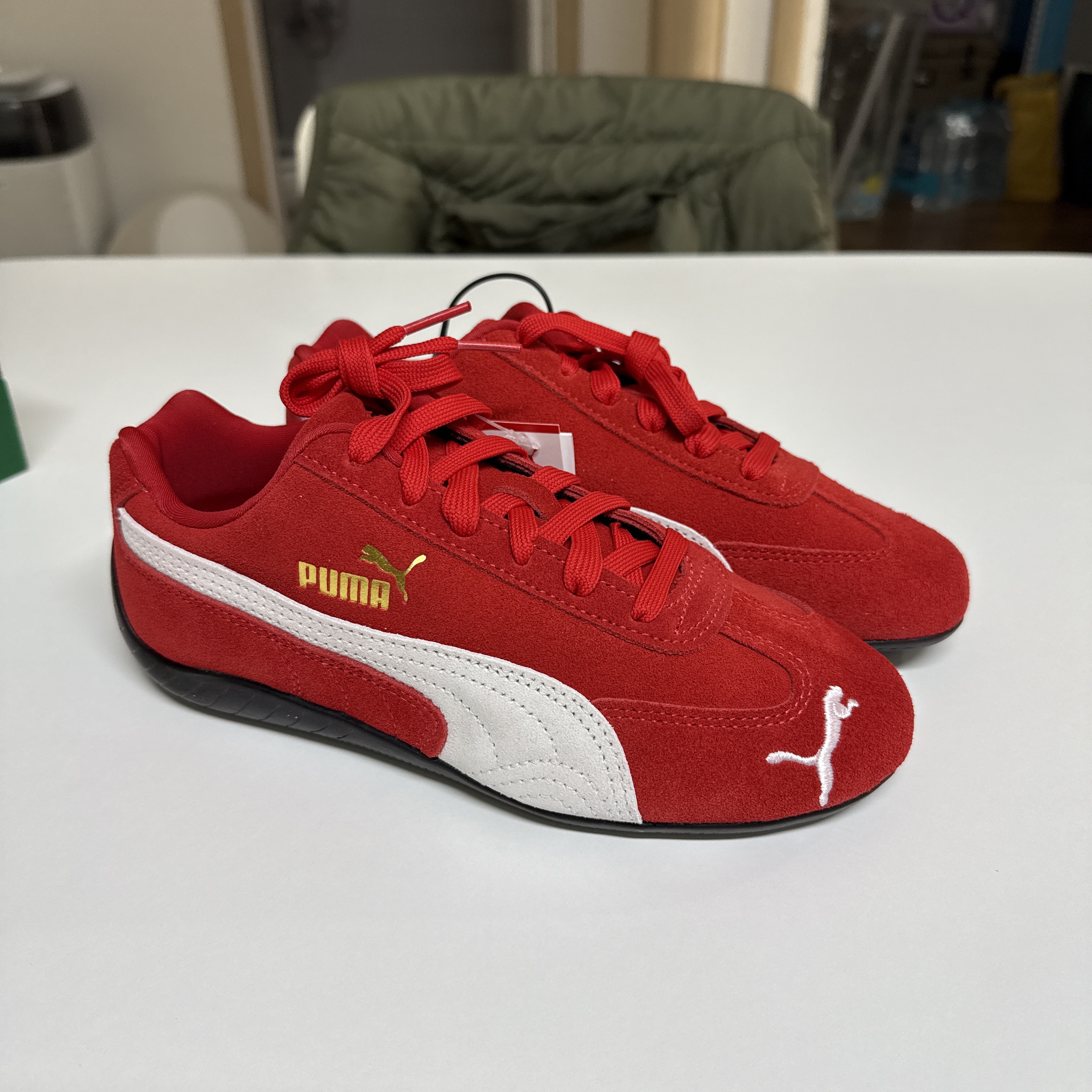 Puma Speedcat OG Red White 착용 스타일