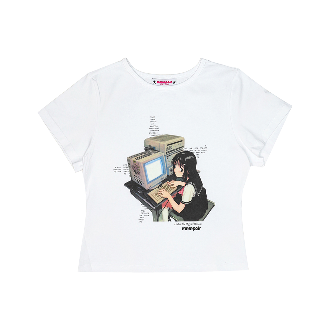 미니멀페어 디지털 드림 티셔츠(mnmpair Digital Dream Tee)