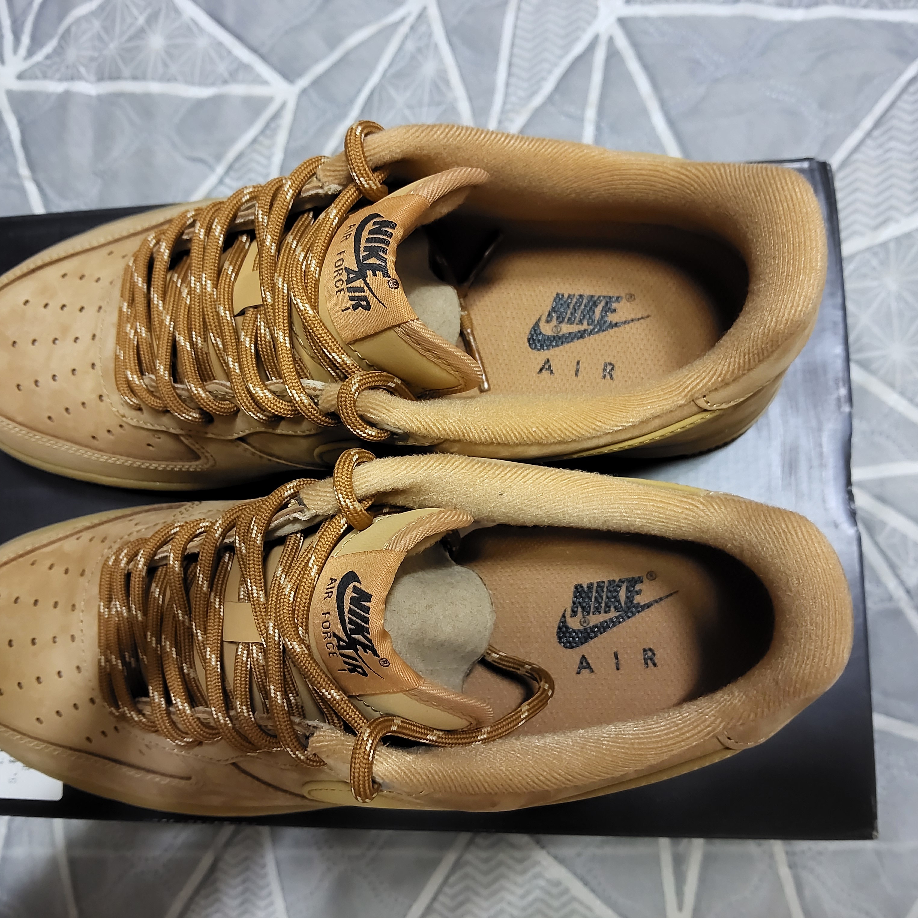 Nike Air Force 1 '07 WB Flax 착용 스타일 - 3