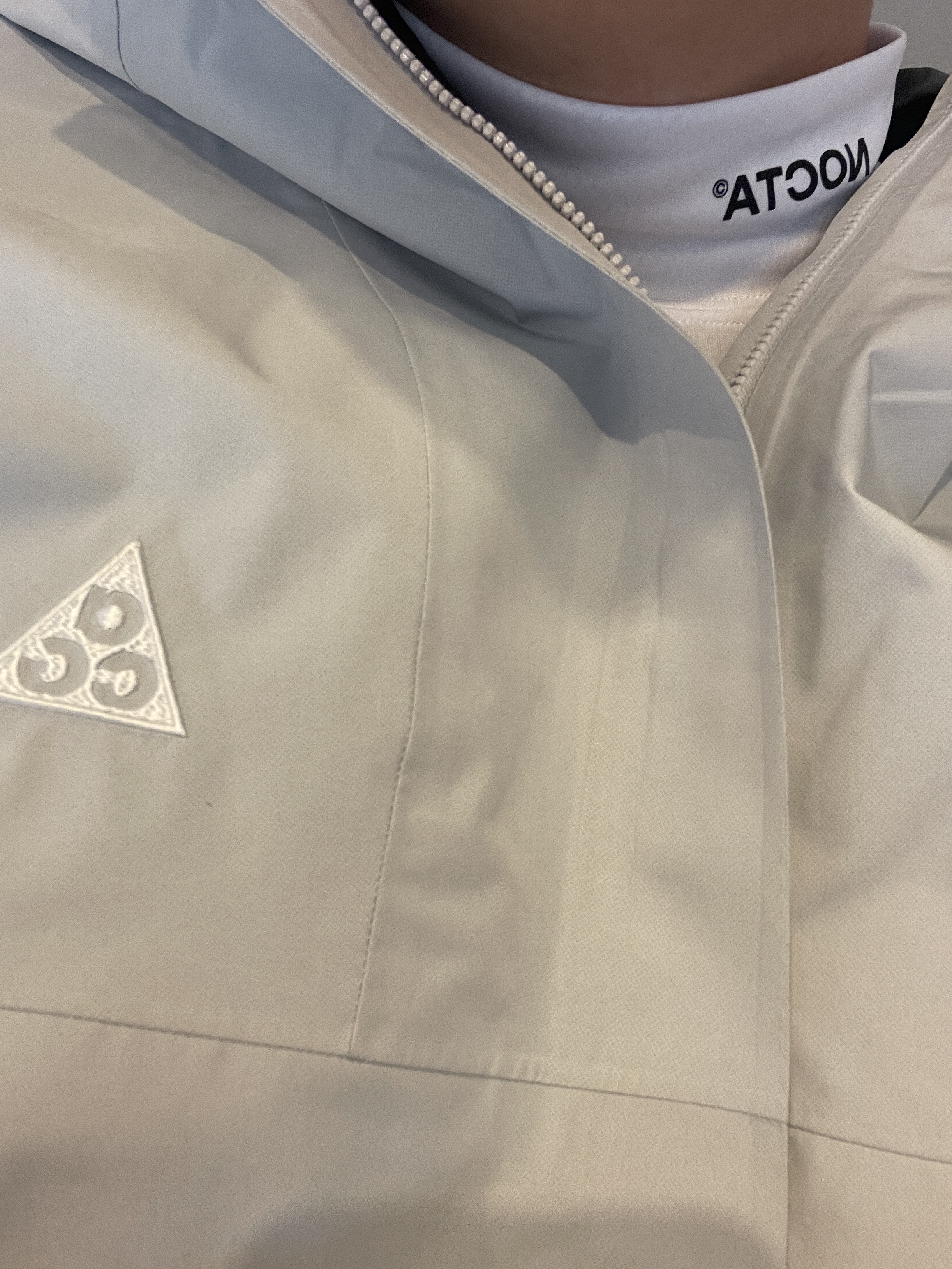 Nike ACG Storm-Fit ADV Cascade Rains Full Zip Jacket Photon Dust - Asia 착용 스타일