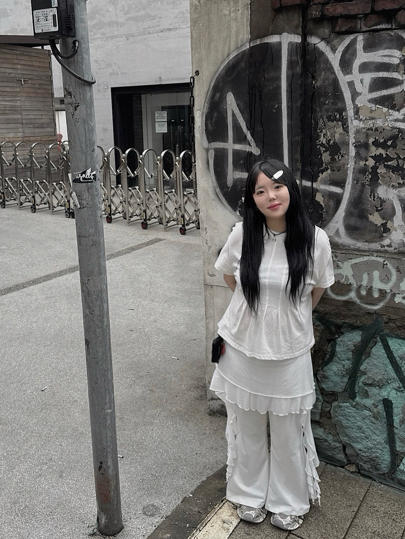 Human Made Heart Keyring Red, Human Made Military Card Case Navy 착용 스타일 - 1