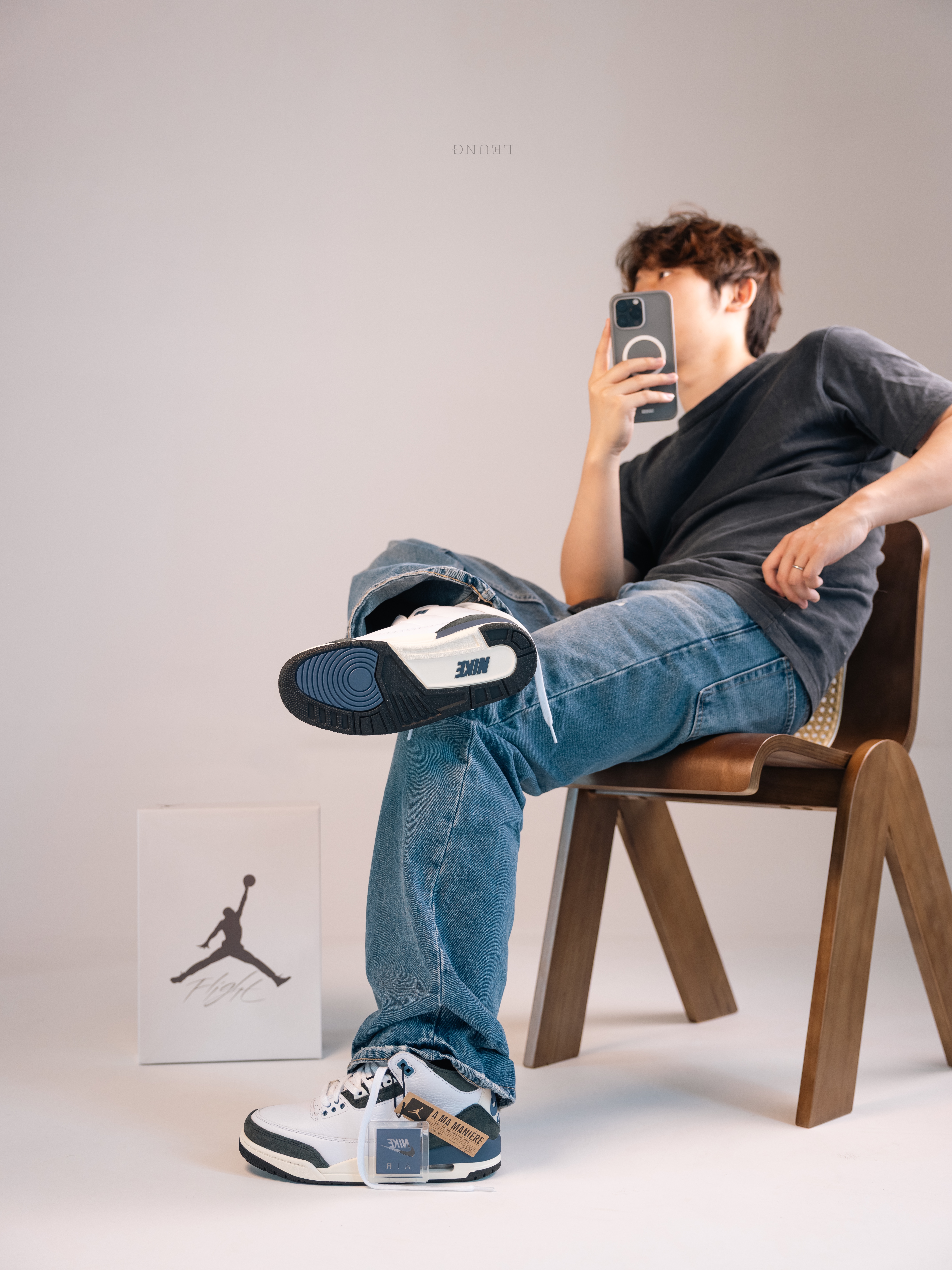 Jordan 3 x A Ma Maniere Retro OG SP For The Love 착용 스타일 - 3
