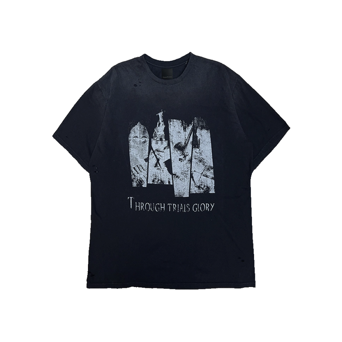 Tシャツ・カットソー Undermycar THROUGH TRIALS GLORY VINTAGE T-SHIRTS 5FT2161 UNDERMYCAR] 25SS THROUGH TRIALS GLORY VINTAGE T-SHIRTS