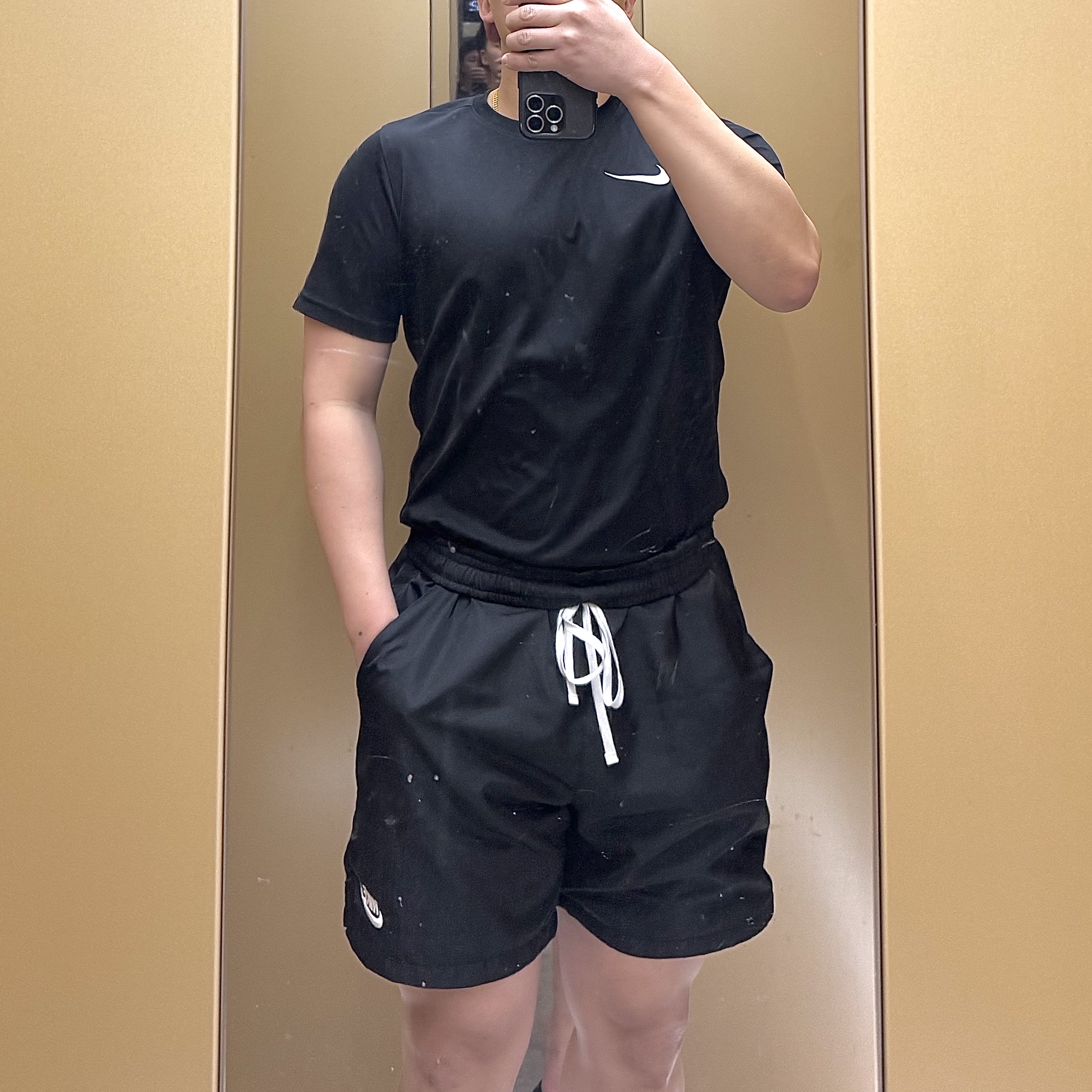 Nike Dri-Fit Park 7 T-Shirt Black 착용 스타일