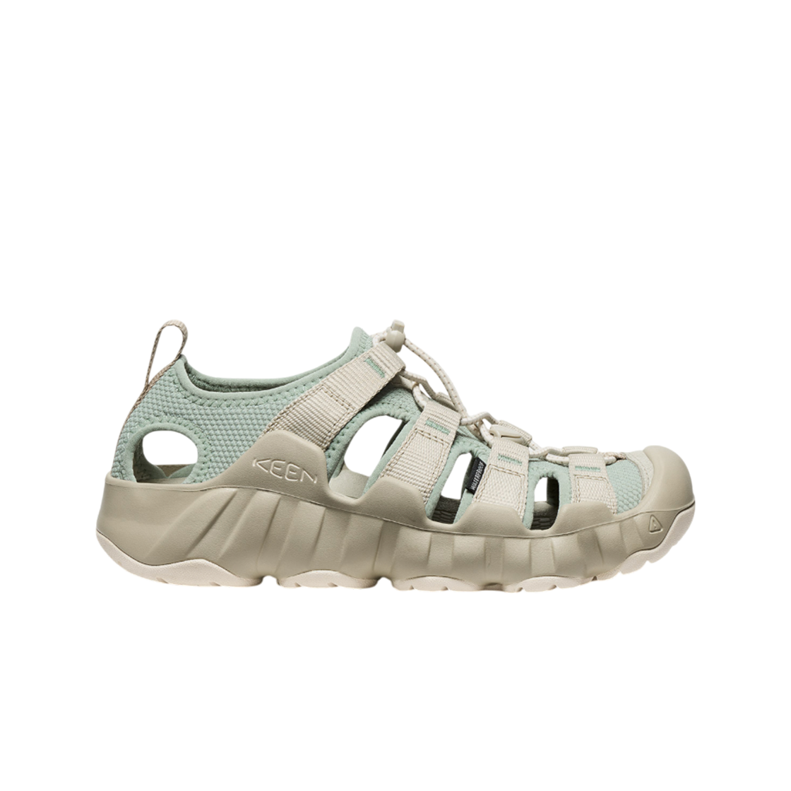 킨 하이퍼포트 H2 샌들 여성 아이스버그 그린/애비 스톤(KEEN HYPERPORT H2 Sandals Women Iceberg Green/Abbey Stone)