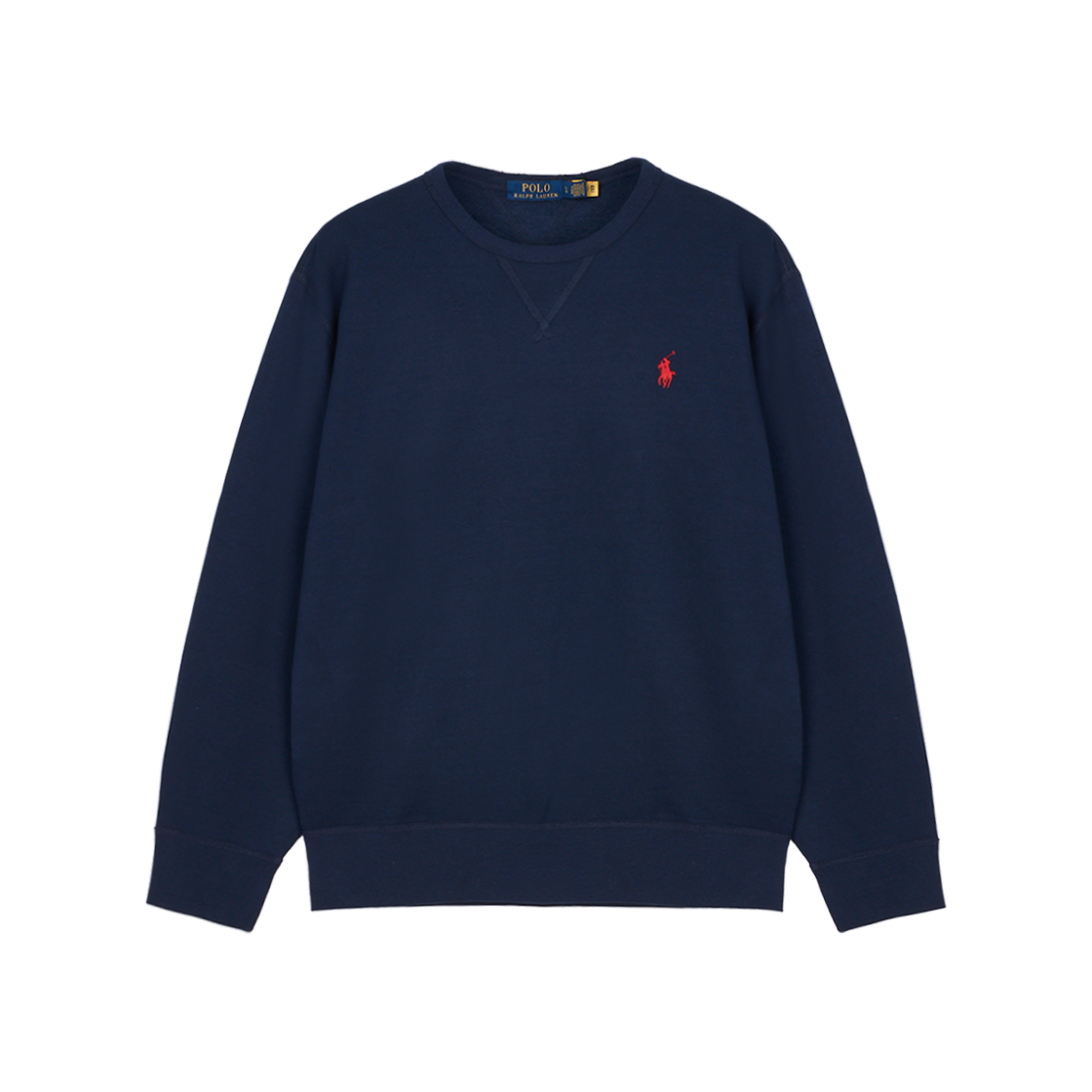 KM5BTSWRLC1NY [30% 적립] Polo Ralph Lauren RL Fleece Sweatshirt Cruise Navy - 대표 이미지 #1