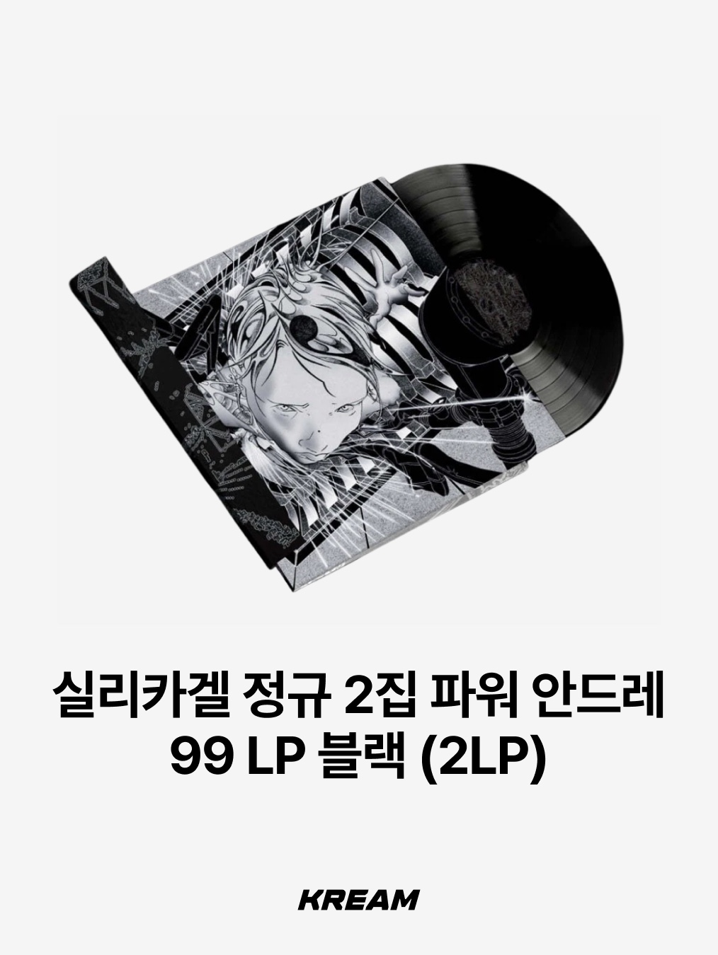 실리카겔 정규 2집 파워 안드레 99 LP 블랙 (2LP) | LP & CD | KREAM