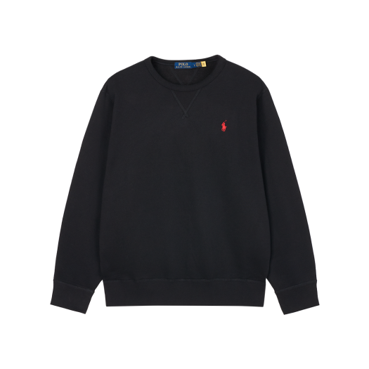 KM5BTSWRLC0BK [20% 적립] Polo Ralph Lauren RL Fleece Sweatshirt Black