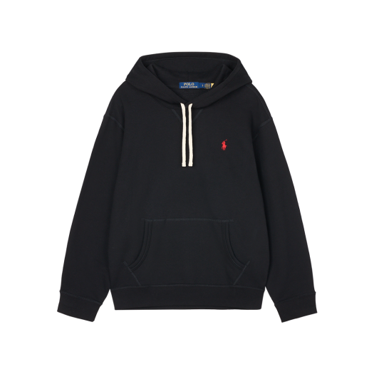 KM5BTSHRLC5BK [20% 적립] Polo Ralph Lauren RL Fleece Hoodie Black