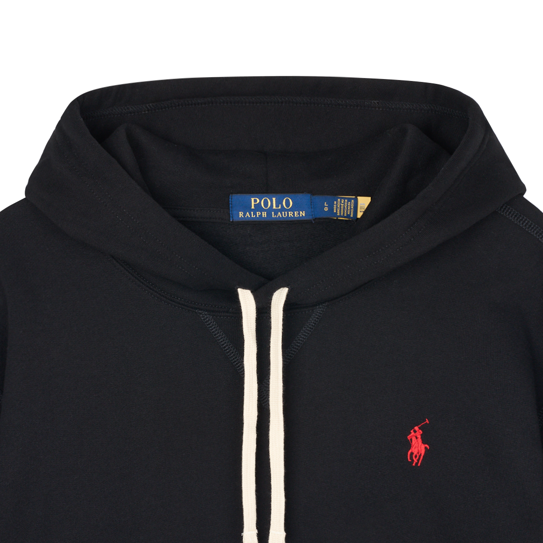 KM5BTSHRLC5BK [30% 적립] Polo Ralph Lauren RL Fleece Hoodie Black - #3