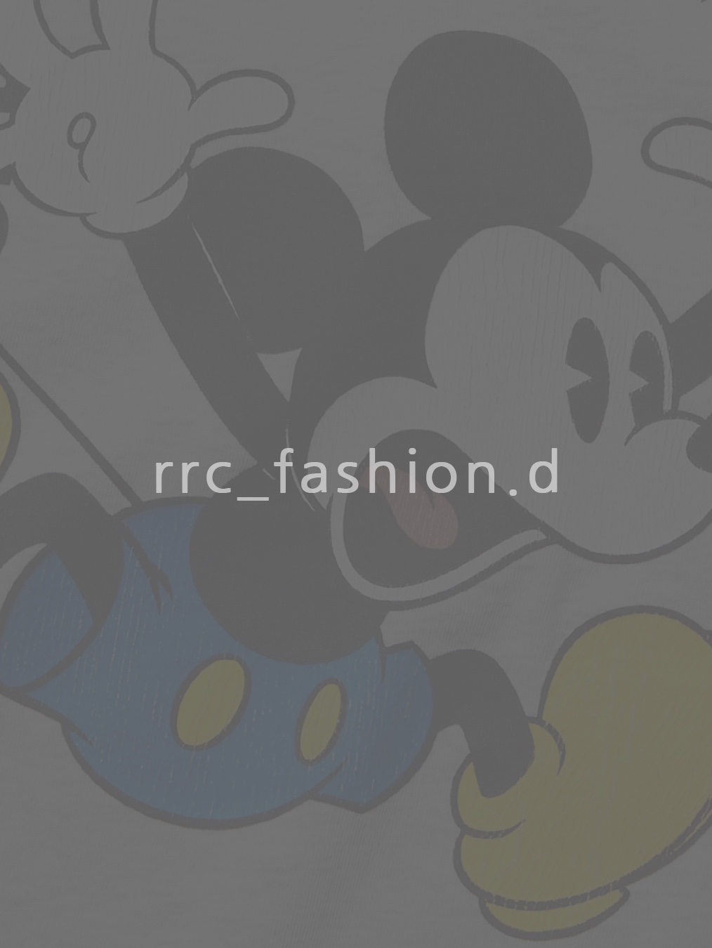 Ader Error x Disney Donald Duck T-Shirt 01 Off White, Thisisneverthat x Disney Mickey Jumping T-Shirt Light Heather Grey 착용 스타일 - 8