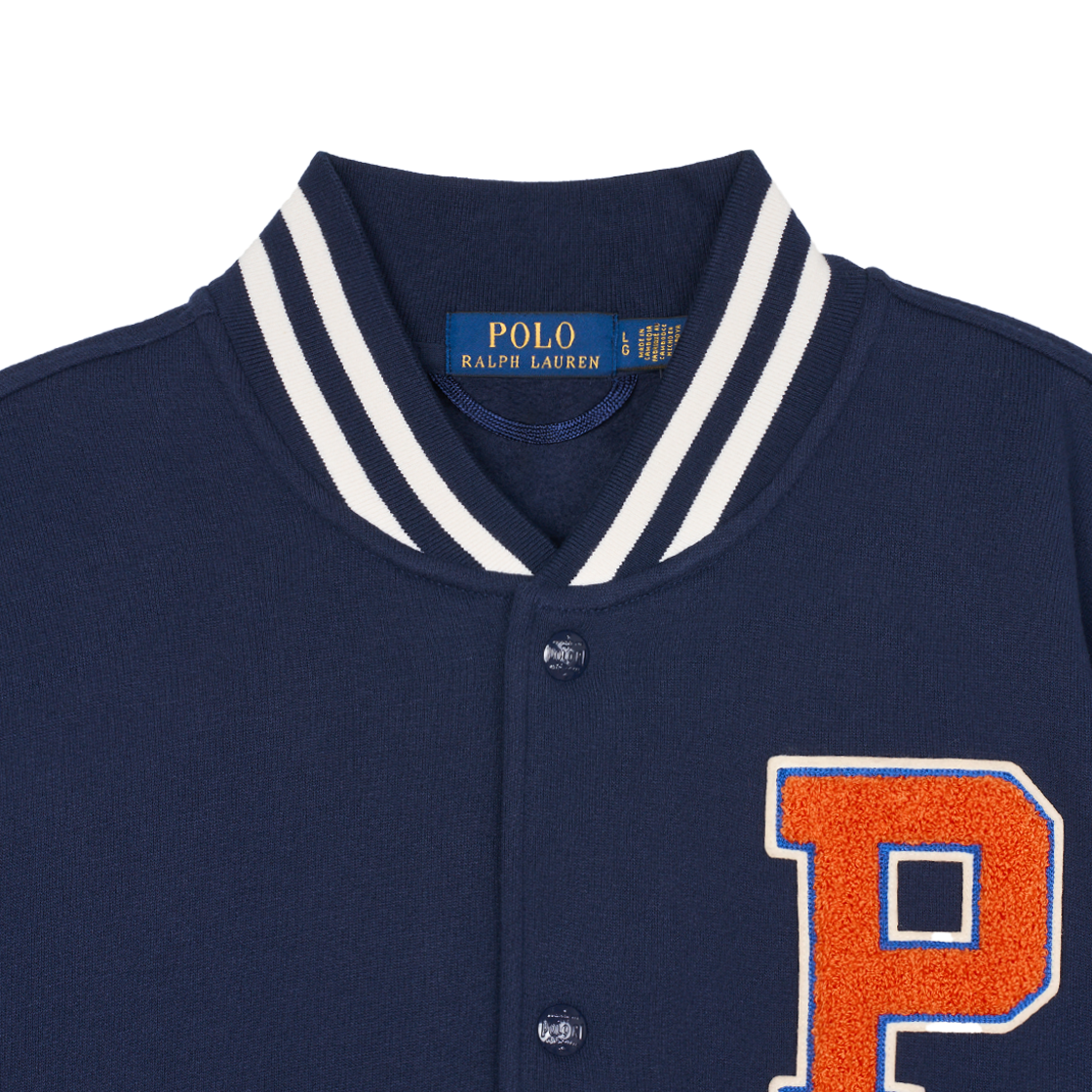 KM5BJABRLH3NY [30% 적립] Polo Ralph Lauren RL Fleece Baseball Jacket Cruise Navy - 25SS - #3