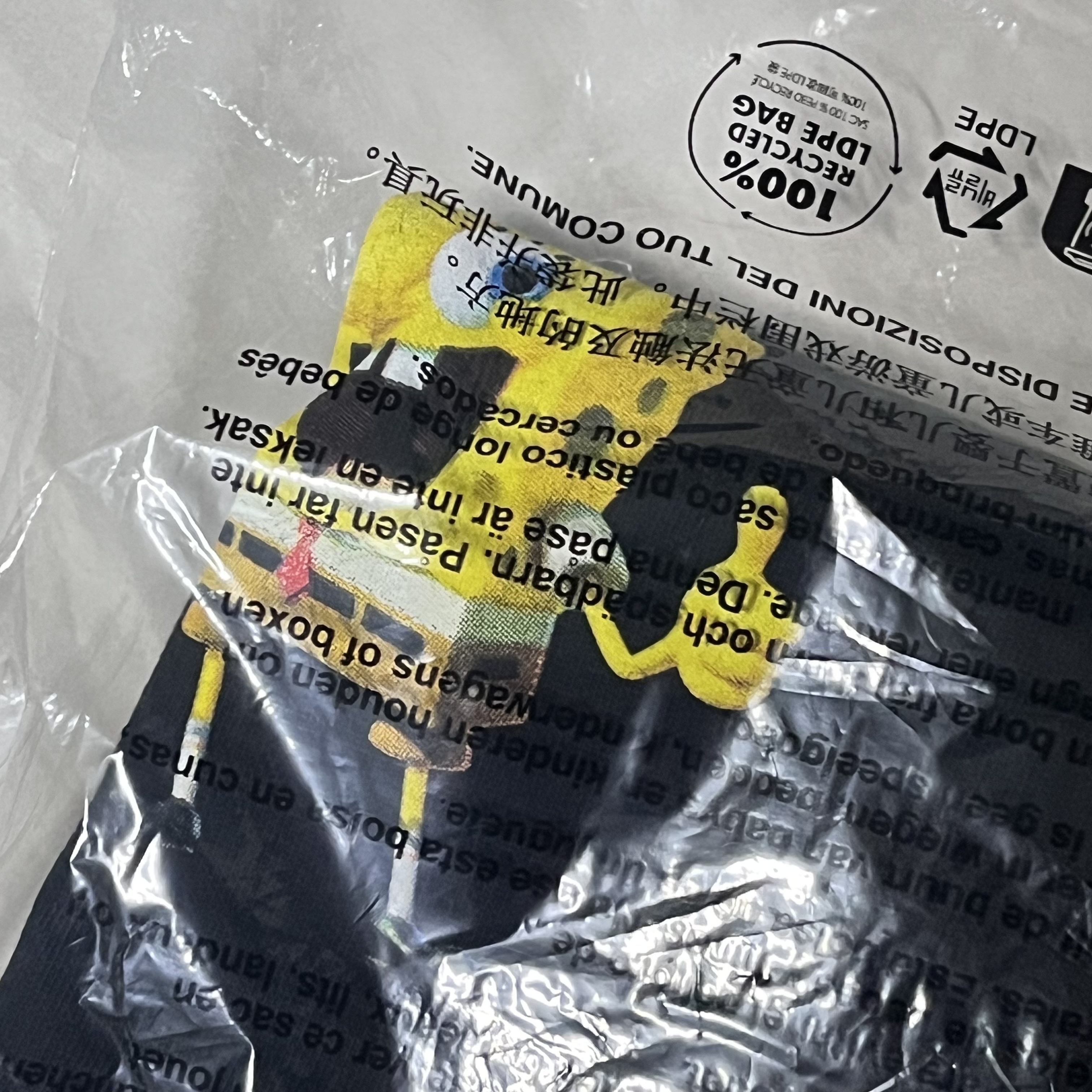 Supreme x SpongeBob SquarePants Castelli Racing L/S T-Shirt Black - 25SS 착용 스타일