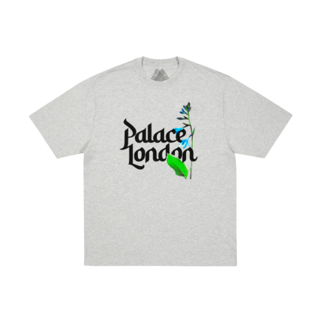 팔라스 플라워 타입 티셔츠 그레이 말 - 25SS