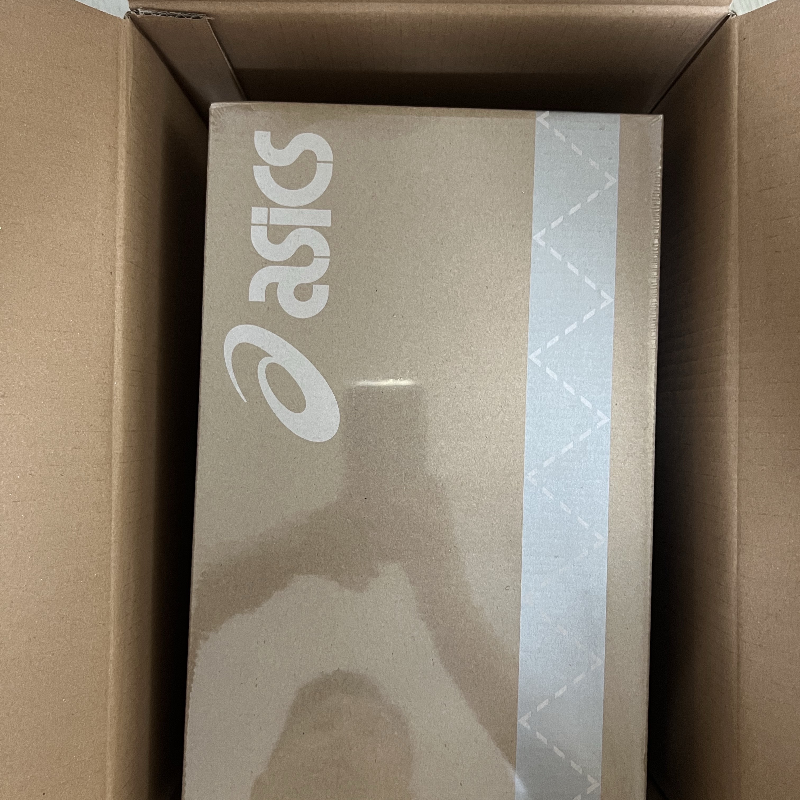 Asics US5-S Gel-Quantum Kinetic Moss Bamboo 착용 스타일 - 2