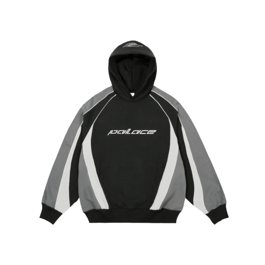 Palace Far Out Hood Black - 25SS