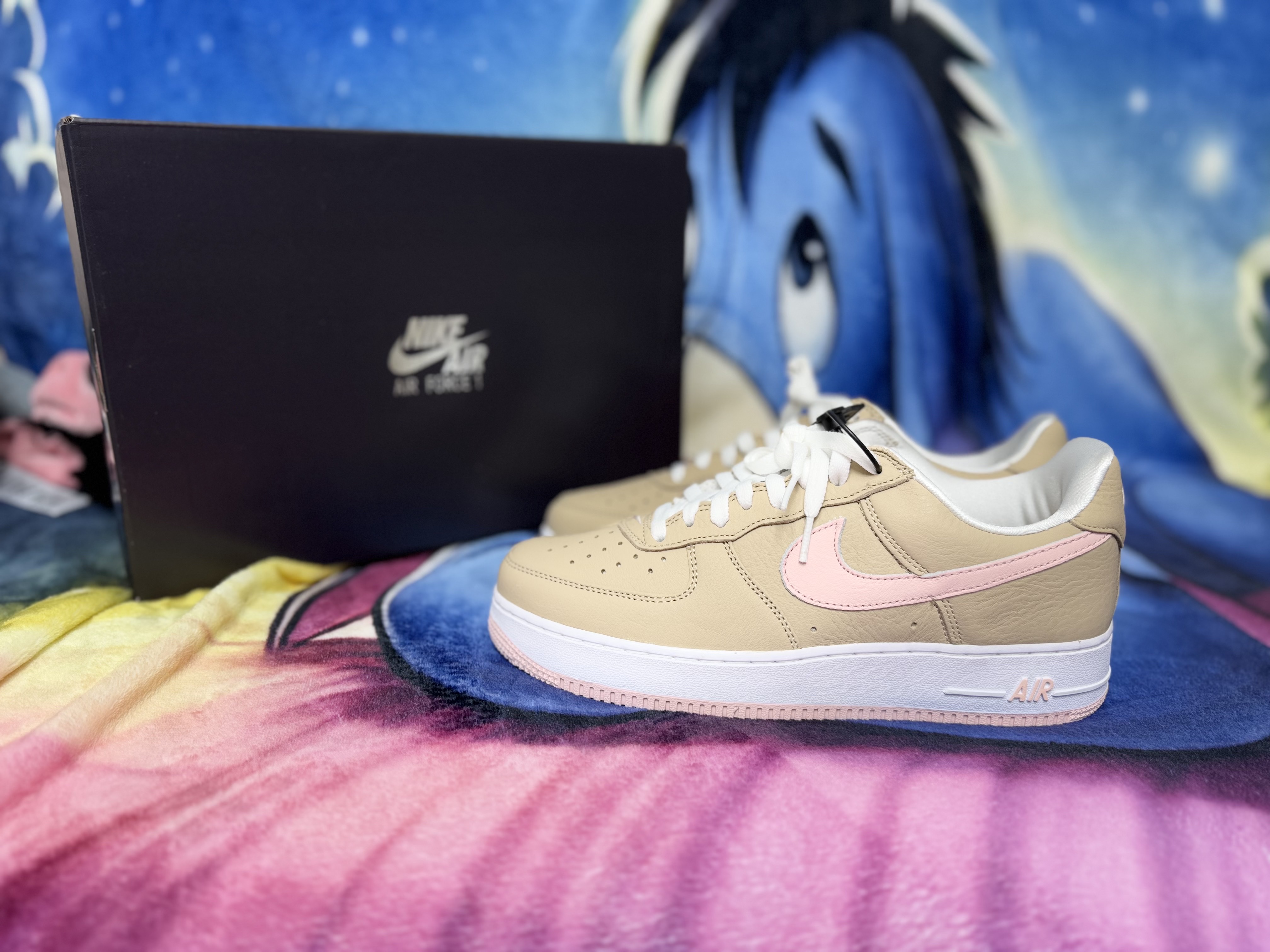 Nike Air Force 1 Low Linen 2024 착용 스타일 - 1