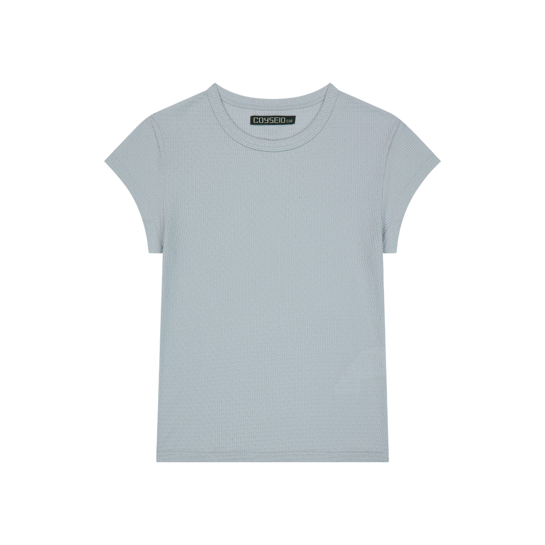 ●COYSEIO● 25SS 038 PURE T-SHIRT ◆送料・関税込◆ COYSEIO] 038 PURE T-SHIRT CHARCOAL 正規品 韓国ブランド 韓国