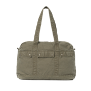 Millo Archive Vintage Flap Pocket Duffle Bag Washed Khaki
