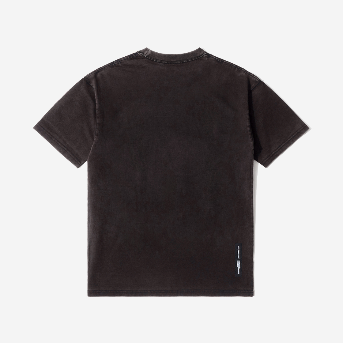 큐티에잇 가먼츠 본즈 AQ 워시드 티 블랙(QT8 GARMENTS Bones AQ Washed Tee Black) - 2