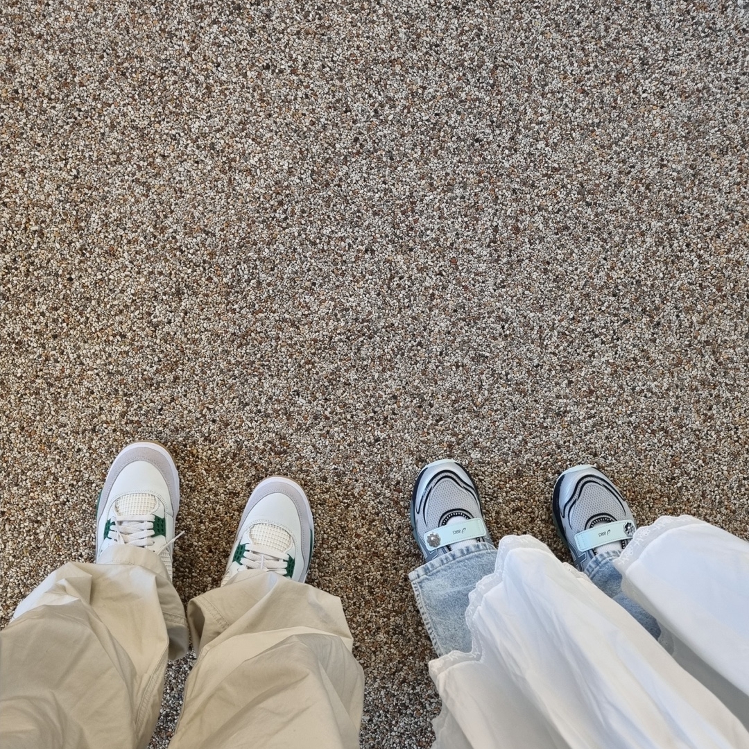 Asics x Cecilie Bahnsen Gel-Quantum 360 VIII Silver Mint, Supreme Mesh Small Backpack Green - 23SS 착용 스타일 - 4